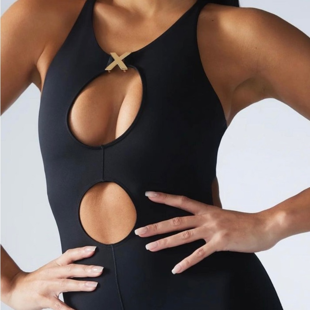 SavageXFenty Black Jumpsuit
